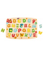 Дървен пъзел Hape - Азбука