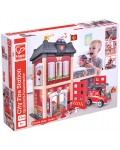 Детска игра Hape - Пожарна станция