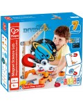 Дървен конструктор Hape Junior Inventor - Научна лаборатория с магнити
