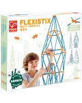 Конструктор от бамбукови пръчки Hape Flexistix - Кули