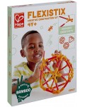 Конструктор от бамбукови пръчки Hape Flexistix - Креативни конструкции