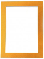 Единична рамка от картон Ем Арт - 700 g/m2, за хартия с формат А3, външен размер 49 x 36.7 cm, златиста Единична рамка от картон Ем Арт - 700 g/m2, за хартия с формат А3, външен размер 49 x 36.7 cm, златиста