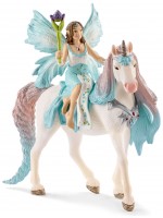 Фигурка Schleich Bayala - Фея Ейела, с кралски еднорог