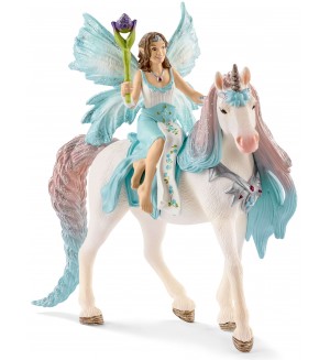 Фигурка Schleich Bayala - Фея Ейела, с кралски еднорог