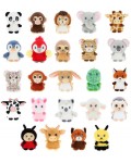 Екологична плюшена играчка Keel Toys Keeleco Adoptable World - Животинче, 10 cm, асортимент