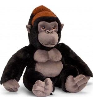 Eкологична плюшена играчка Keel Toys Keeleco - Горила, 30 cm Eкологична плюшена играчка Keel Toys Keeleco - Горила, 30 cm
