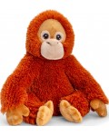 Eкологична плюшена играчка Keel Toys Keeleco - Орангутан, 18 cm