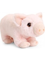 Екологична плюшена играчка Keel Toys Keeleco - Прасе, 18 cm