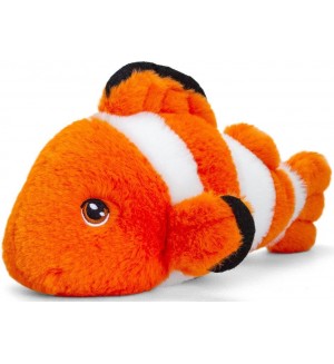 Eкологична плюшена играчка Keel Toys Keeleco - Риба Клоун, 25 cm