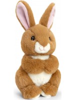 Eкологична плюшена играчка Keel Toys Keeleco - Зайче, 19 cm