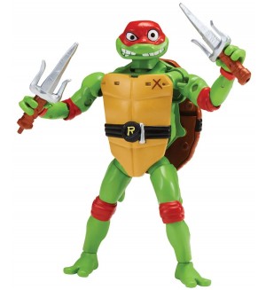 Интерактивна екшън фигура TMNT Mutant Mayhem - Рафаело Интерактивна екшън фигура TMNT Mutant Mayhem - Рафаело