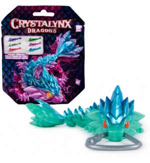 Екшън фигура Spin Master CrystaLynx - Dragons, 15 cm, асортимент