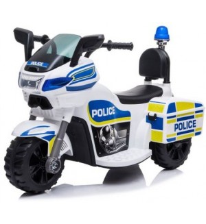 Електрически мотор Chipolino - Полиция, Бял