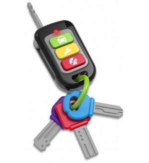 Електронна играчка Kids Media - Моите първи ключове за кола