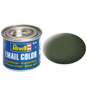 Eмайлна боя Revell - Бронзово зелено, мат (R32165)