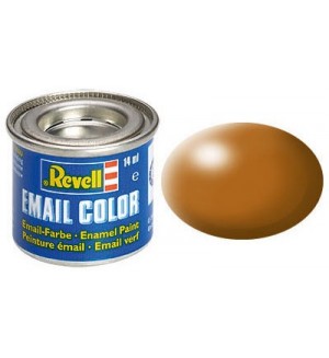 Eмайлна боя Revell - Копринено дървесно кафяво (R32382)