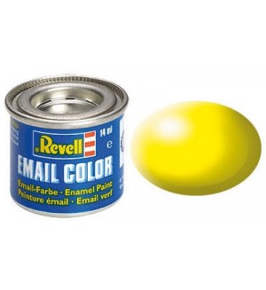 Eмайлна боя Revell - Копринено лимонено жълто (R32312)