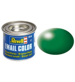 Eмайлна боя Revell - Копринено листно зелено (R32364)