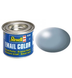 Eмайлна боя Revell - Копринено сиво (R32374)
