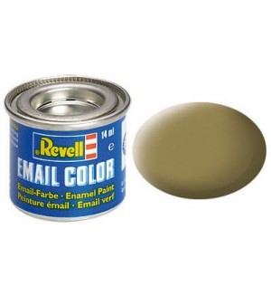 Eмайлна боя Revell - Маслинено кафяво, мат (R32186)