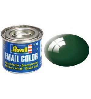 Eмайлна боя Revell - Морско зелено, гланц (R32162)