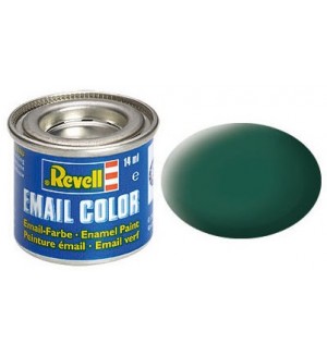 Eмайлна боя Revell - Морско зелено, мат (R32148)