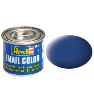Eмайлна боя Revell - Синьо, мат (R32156)