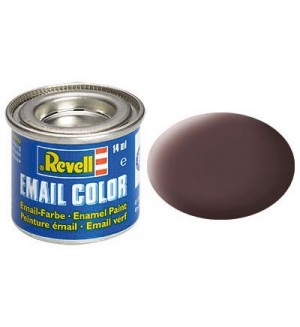 Eмайлна боя Revell - Тъмнокафяво, мат (R32184)