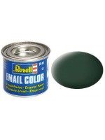 Eмайлна боя Revell - Тъмнозелено, мат (R32168)