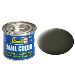 Eмайлна боя Revell - Жълтеникава маслина, мат (R32142)