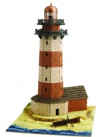 Сглобяем модел Domus Kits - Фар 2, Макет с истински тухли