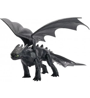 Фигура DreamWorks Dragons - Battle Dragons: Plasma Sounds Toothless, със звуци Фигура DreamWorks Dragons - Battle Dragons: Plasma Sounds Toothless, със звуци
