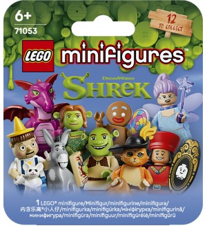 Фигура изненада LEGO Minifigures - Серия Шрек (71053), асортимент