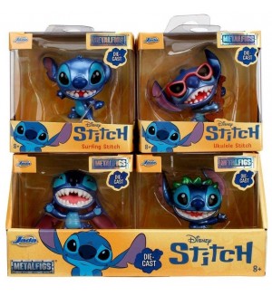 Фигура Jada Toys - Stitch, 6.5 cm, Wave 2, асортимент