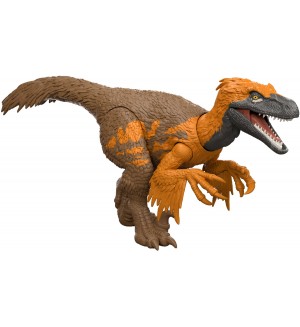 Фигура Jurassic World Wild Roar - Utahraptor, със звуци 