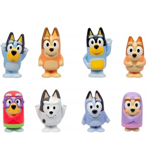 Фигура изненада Moose Bluey - Асортимент, 2.5 cm