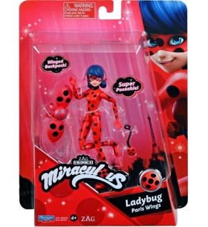 Фигура Playmates Miraculous - Ladybug, Paris Wings