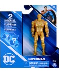 Фигурa Spin Master DC - Superman с 2 изненади, златист