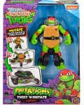 Фигура Playmates TMNT Twist and Mutate - Трансформираща се костенурка, Рафаел