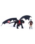 Фигури DreamWorks Dragons - How to Train Your Dragon, Trial of Flame, Toothless and Hiccup