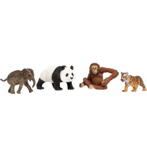 Фигури Schleich Wild Life - Стартов комплект Азия
