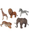 Фигури Simba Toys - Диви животни, 6-13 cm, асортимент