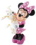 Фигура Walt Disney Мини Маус с кученце - 7 см 
