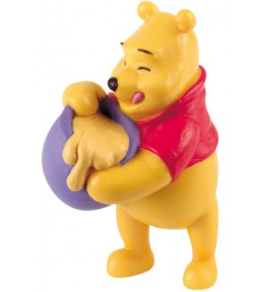 Фигурка Bullyland Winnie The Pooh - Мечо Пух, с буркан мед