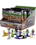 Фигурка изненада Jada Toys - Minecraft Nanofigs, асортимент