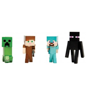 Фигурка Jada Toys - Minecraft, 6.5 cm, Wave 3, асортимент