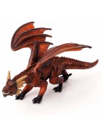 Фигурка Mojo Fantasy&Figurines - Огнен дракон с подвижна челюст