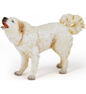 Фигурка Papo Dog and Cat Companions - Пиринейското планинско куче