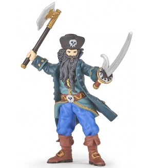 Фигурка Papo Pirates and Corsairs - Черната брада