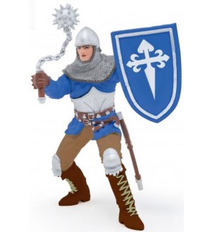 Фигурка Papo The Medieval Era - Рицар с боздуган